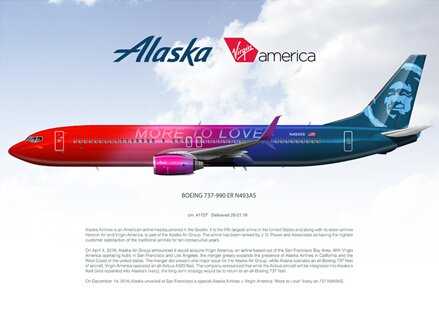 Alaska Airlines Boeing 737-900 More to Love