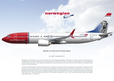 Norwegian Boeing 737 MAX 8