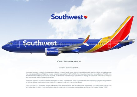 Southwest Airlines Boeing 737 MAX 8