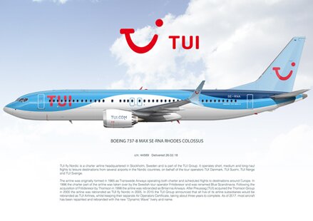 TUI Boeing 737 MAX 8