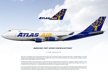 Atlas Air Cargo Boeing 747-400F