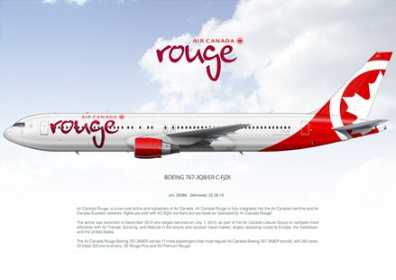 Air Canada Rouge Boeing 767-300ER