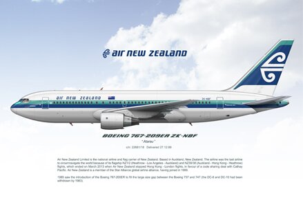 Air New Zealand boeing 767-200