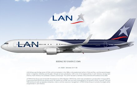 LAN Boeing 767-300ER