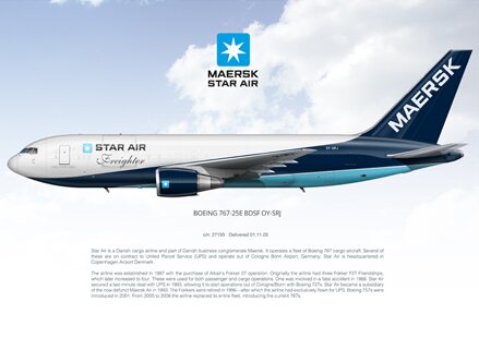 Star Air Mearsk Boeing 767-200