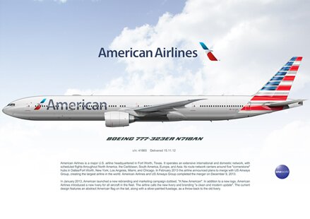 American Airlines Boeing 777-300