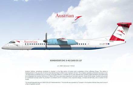 Austrian Bombardier Dash 8 Q400