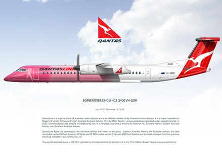 Qantas Link Bombardier Dash 8 Q400